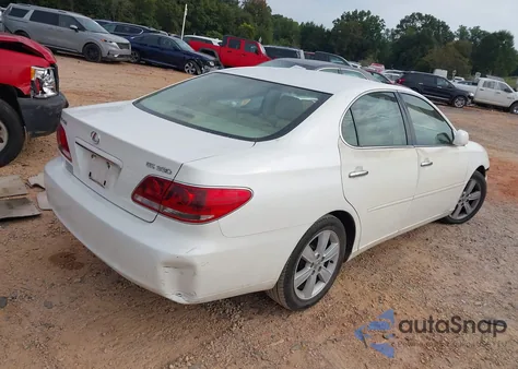 2005 Lexus Es 330 из США, поврежденный, VIN JTHBA30G655105283